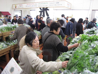 JA 海部東農業協同組合（あまひがし） -米、野菜が大好評だった大売出し