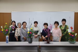 JA 海部東農業協同組合（あまひがし） -生け花とはスリル フラワーサークルを開催
