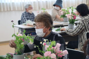JA 海部東農業協同組合（あまひがし） -初夏の花を取り入れて アレンジフラワー教室を開催