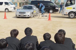 JA 海部東農業協同組合（あまひがし） -自転車交通安全教室　全共連、津島警察署と 連携した交通安全対策