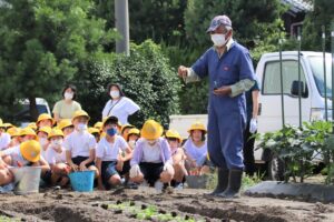 JA 海部東農業協同組合（あまひがし） -大治町農業振興会　子ども達へ地元特産物の農業体験を実施